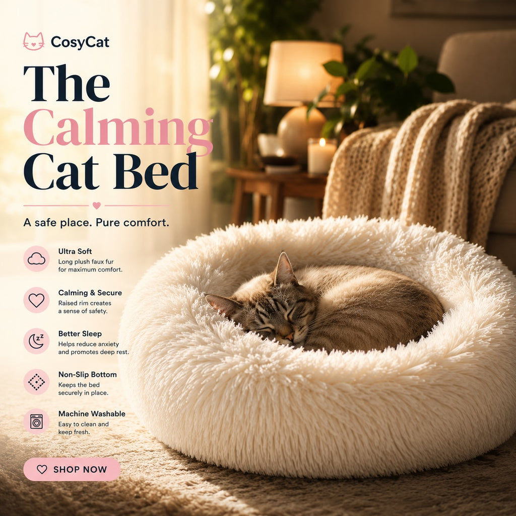 Anti-Anxiety Cat Bed